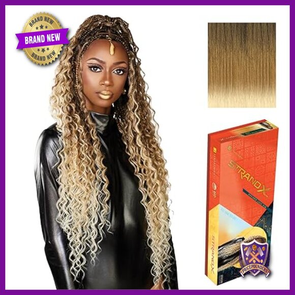 Full Braided Lace Wig Glueless HD Lace Preplucked Hand Tied Kanekalon main image 7